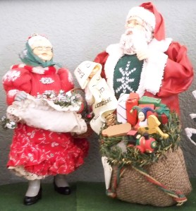 Now Santa wouldn't be complete without Mrs. Clause. This was the first addition to my collection.