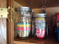 Mason Jar Cupcake Liners