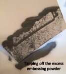 Tapping off the excess ep