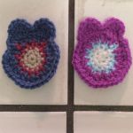 Day 1 Crochet Owls Before Eyes and Beaks