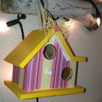 Day 15 Bird House on Wall Tree