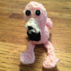 Day 19 Flossie the Flamingo