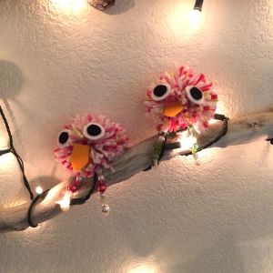 Day 2 Pete and Polly on Wall Tree